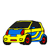 play Mini Personal Car Coloring