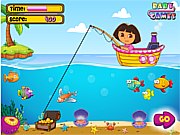 play Dora Fishing 1