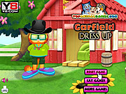 play Garfield Dressup
