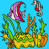 play Seaweeds Coloring