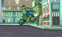 play Ben 10 Super Stunt Bmx