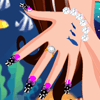 play Dazzling Mermaid Nails Makeover