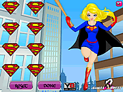 play Super Girl Dress Up