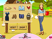 play Farm Girl Dress Up