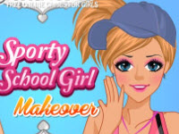 play Sporty School Girl Makeover