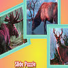 play Reindeers In Jungle Puzzle
