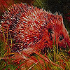 play Hedgehog In Farm Slide Puzzle