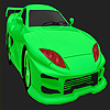 play Best Concept Green Car Coloring