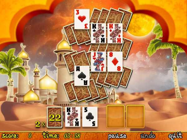 play Aladdin Solitaire