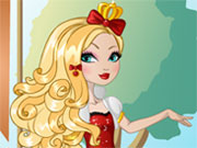 play Apple White Dressup