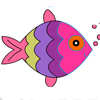 play Cute Fish Coloring