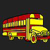 play Long School Bus Coloring