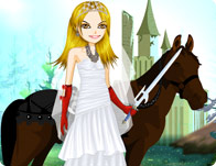 play Warrior Bride Dress Up