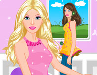 play Barbie Slacking