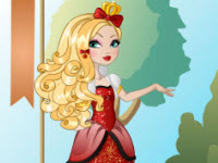 play Apple White Dressup