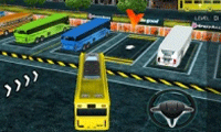 play Bus Man Parking 3D