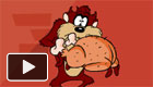 play Taz, The Greedy Tazmanian Devil!