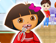 play Dora Perfect Teeth