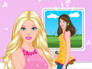 play Barbie Slacking