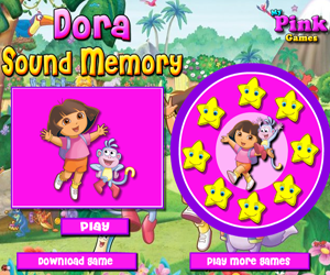 play Dora Sound Memory