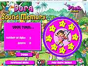 play Dora Sound Memory