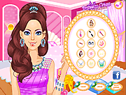 play Barbie Glittery Makeup