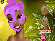 play Tiana Princess And The Frog Facial Makeover