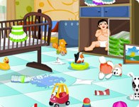 play Baby Room Clean Up