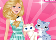 play Barbie'S New Kittens