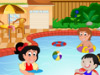 play Children'S Swimming Pool Decor