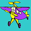 play Planetary Aircraft Coloring