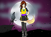 play Wolf Girl Dressup