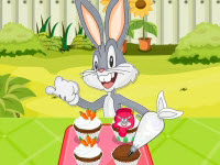 play Bugs Bunny Carrot Cakes