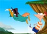Phineas And Ferb Kick Perry