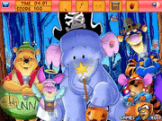 play Hidden Objects-Winnie The Pooh Halloween