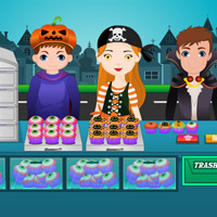 play Halloween Cupcakes