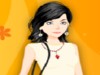 Girl With Cute Kitten Dressup