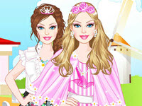 play Hello Kitty Princess Drssup