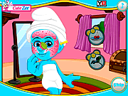 play Smurfette School Style Makeover