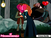 play Princess Merida Kissing Prince