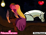 play Princess Rapunzel Kissing Prince