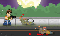 play Ben 10 Zombie Halloween