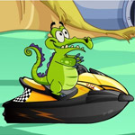 play Swampy Motorboat Race