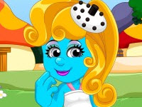 play Smurfette School Style Makeover