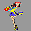 play Happy Layla Coloring