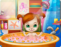 play Baby Bedtime Bath