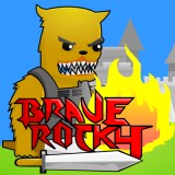 play Brave Rocky. The Defender