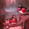 play Fantasy River Ducks Slide Puzzle