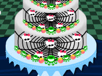 play Halloween Monster Cake