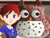 play Sara'S Cooking Class: Owl Cake